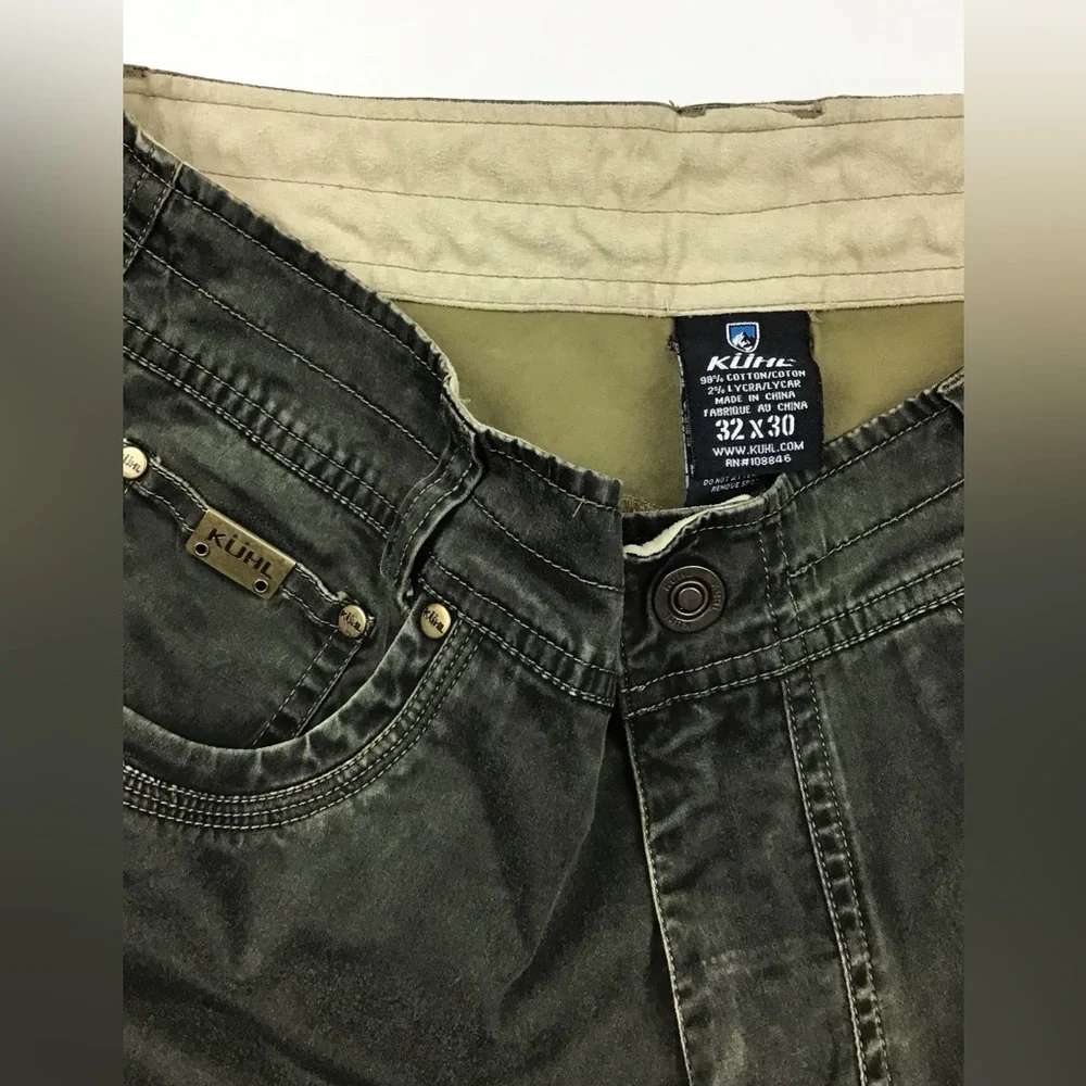 Kuhl D’LUX pants men’s 32 x 30 green - Picture 3 of 7